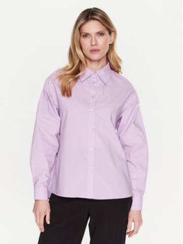 Silvian Heach Сорочка GPP23391CA Фіолетовий Regular Fit Silvian Heach Сорочка GPP23391CA Фіолетовий Regular Fit
