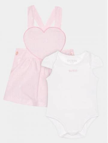Guess Повсякденна сукня S4GG00 K6YW0 Рожевий Regular Fit Guess Повсякденна сукня S4GG00 K6YW0 Рожевий Regular Fit