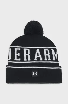 Мужская черная шапка M Halftime Pom Beanie Черный ONESIZE Under Armour 1386634-001