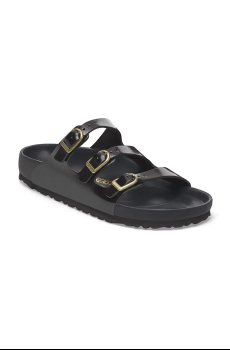 Кожаные шлепанцы Birkenstock Florida D-Buckle Exq
