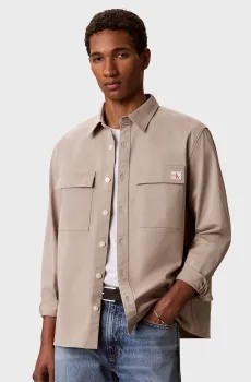 Мужская бежевая рубашка COMFORT EASY Бежевый L Calvin Klein Jeans LV14RF123G