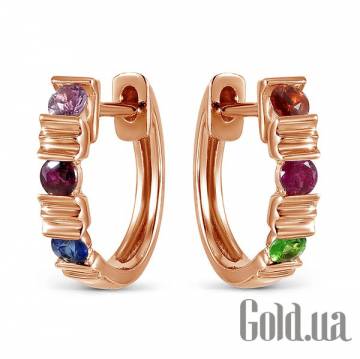 Серьги-кольца Lurie Jewelry Серьги-кольца Lurie Jewelry