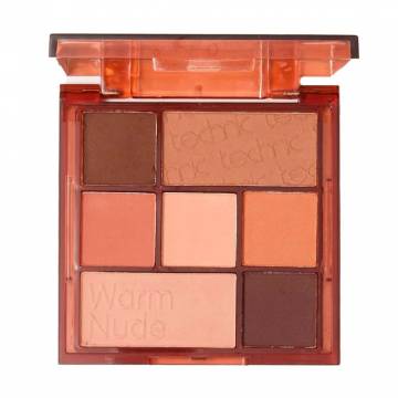 Палетка теней для век technic Matte Pressed Pigment Eyeshadow Palette, Warm Nude, 8.1 г Палетка теней для век technic Matte Pressed Pigment Eyeshadow Palette, Warm Nude, 8.1 г
