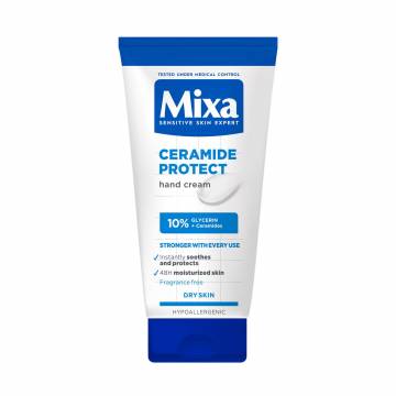Защитный крем для рук Mixa Ceramide Protect Hand Cream для сухой кожи, с церамидами, 100 мл Защитный крем для рук Mixa Ceramide Protect Hand Cream для сухой кожи, с церамидами, 100 мл