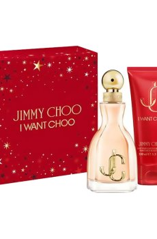 Парфюмерный набор женский Jimmy Choo I Want Choo (парфюмерная вода, 60 мл + лосьон для тела, 100 мл)