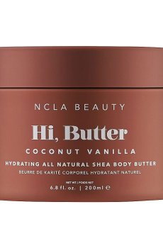 Баттер для тела NCLA BEAUTY Hi, Butter Hydrating All Natural Shea Body Butter Кокос-ваниль, 200 мл