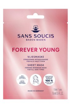 Антивозрастная тканевая маска для лица Sans Soucis Forever Young, 16 мл