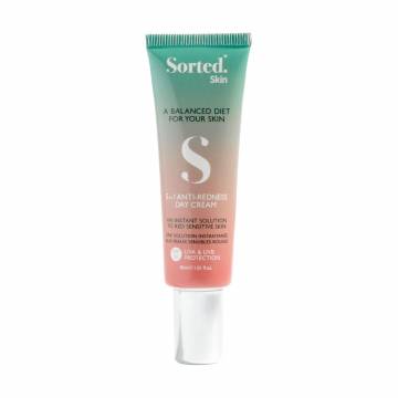 Дневной крем для лица Sorted Skin 5 In 1 Anti-Redness Day Cream, SPF 50, против покраснений, 30 мл Дневной крем для лица Sorted Skin 5 In 1 Anti-Redness Day Cream, SPF 50, против покраснений, 30 мл
