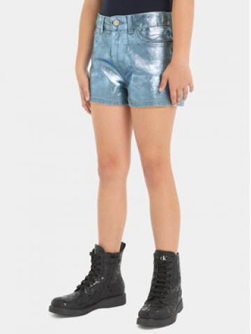 Calvin Klein Jeans Шорти з тканини IG0IG02368 Голубий Relaxed Fit Calvin Klein Jeans Шорти з тканини IG0IG02368 Голубий Relaxed Fit