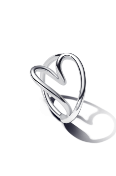 Каблучка "Серце природної форми"