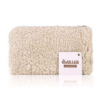 Косметичка EVA.UA Тучка, бежевая, пенал, 22*12 см (AM04)