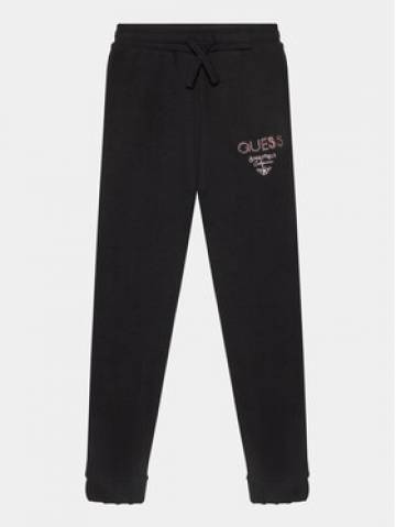 Guess Спортивні штани J4RQ11 KA6R4 Чорний Regular Fit Guess Спортивні штани J4RQ11 KA6R4 Чорний Regular Fit