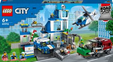 Конструктор LEGO City Поліцейська дільниця (60316) Конструктор LEGO City Поліцейська дільниця (60316)