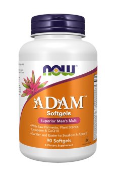 Мужские супер мультивитамины NOW foods Adam Superior Mens Multi, 90 капсул
