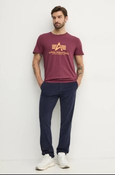 Хлопковая футболка Alpha Industries Basic T-Shirt