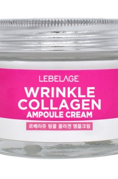 Антивозрастной крем для лица Lebelage Wrinkle Collagen Ampule Cream, 70 г