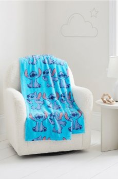 Обігрівач для ніг з ковдрою Stitch - light blue
