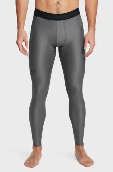 Мужские серые тайтсы UA HG IsoChill Leggings Серый M Under Armour 1365226-025