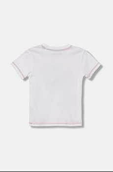 Детская хлопковая футболка Guess