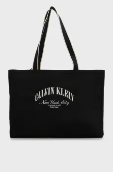 Мужской черный шоппер GRAPHIC CAPSULE TOTE Черный ONESIZE Calvin Klein LV04D3348G