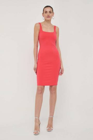 Платье Guess CHARLOTTE цвет красный mini облегающее W4GK69 KC7M0 Платье Guess CHARLOTTE цвет красный mini облегающее W4GK69 KC7M0