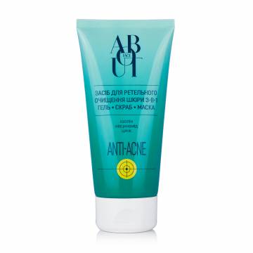 Средство для очищения кожи 3 в 1 ABOUT face Anti Acne, 150 мл Средство для очищения кожи 3 в 1 ABOUT face Anti Acne, 150 мл