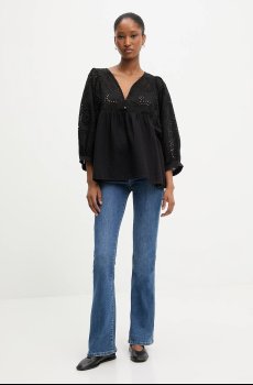 Хлопковая блузка Answear.LAB