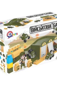 Детский игровой набор TechnoK Военная база, от 3 лет (9277)