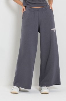 Широкі спортивні штани - steel blue