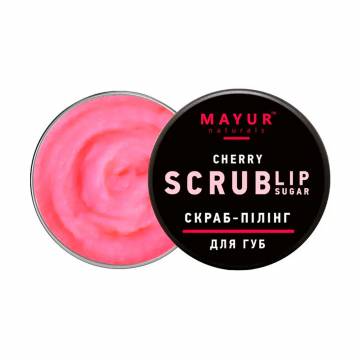 Сахарный скраб-пилинг для губ Mayur Scrub Lip Sugar Cherry, 15 г Сахарный скраб-пилинг для губ Mayur Scrub Lip Sugar Cherry, 15 г