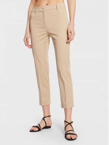 Weekend Max Mara Штани з тканини Cecco 23513106 Бежевий Slim Fit Weekend Max Mara Штани з тканини Cecco 23513106 Бежевий Slim Fit