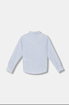 Детская хлопковая рубашка Emporio Armani