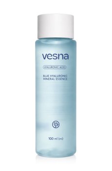 Минеральная гиалуроновая эссенция-тоник для лица Vesna Hyaluronic Acid Blue Hyaluronic Mineral Essence, 100 мл