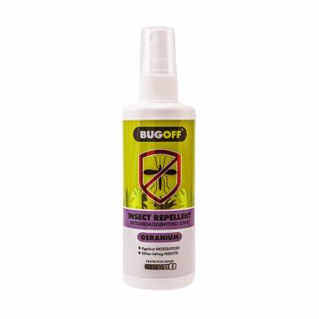 Спрей от укусов насекомых Madis Bug Off Insect Repellent Geranium, 100 мл
