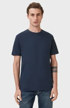Мужская темно-синяя футболка BRACE CREW Синий M AllSaints M030JB