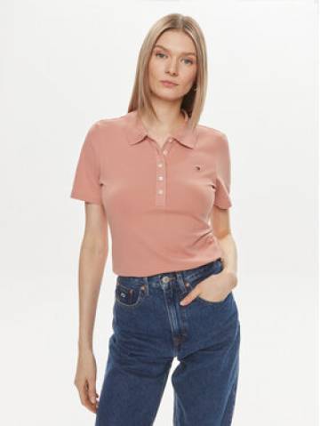 Tommy Hilfiger Поло 1985 WW0WW37823 Рожевий Slim Fit Tommy Hilfiger Поло 1985 WW0WW37823 Рожевий Slim Fit
