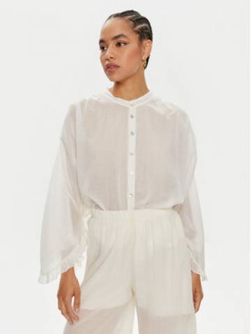 ViCOLO Сорочка TB2079 Білий Oversize ViCOLO Сорочка TB2079 Білий Oversize