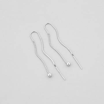 Серебряные серьги Minimal 520845 Серебряные серьги Minimal 520845