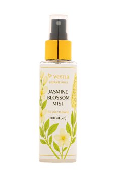 Мист для тела и волос Vesna Rozkvit Aura Jasmine Blossom Elixir Mist с жасмином, 100 мл