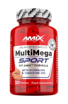 Витаминно-минеральный комплекс Amix Nutrition Multi Mega Sport, 120 таблеток