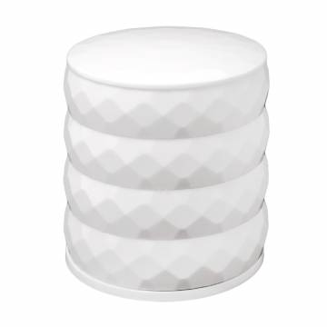 Органайзер для украшений Dunya Plastik 4-уровневый, белый (07414)