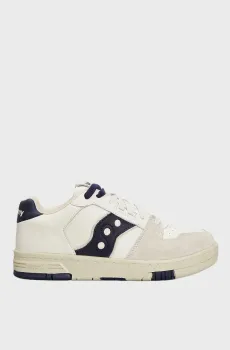 Мужские белые кожаные сникерcы SONIC LOW Белый 12 Saucony 70788-2s