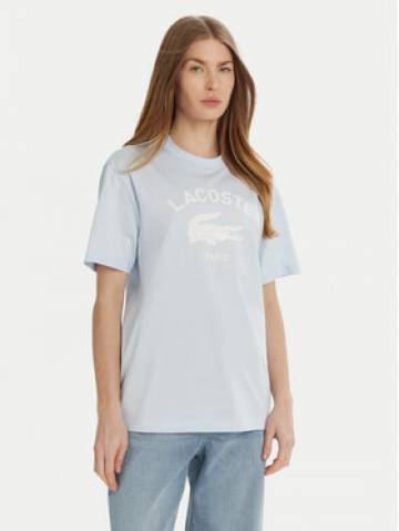 Lacoste Футболка TH2733 Блакитний Regular Fit Lacoste Футболка TH2733 Блакитний Regular Fit