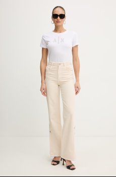 Хлопковая футболка Armani Exchange