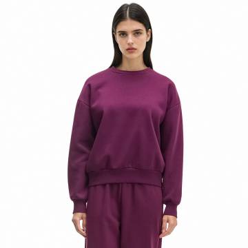 Cropp - Гладкий світшот - темно-бордовий Cropp - Гладкий світшот - темно-бордовий
