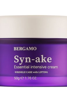 Крем для лица Bergamo Syn-Ake Essential Intensive Cream со змеиным пептидом, 50 г