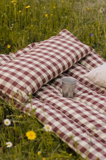 Декоративная подушка ferm LIVING Bothy Check Cushion Декоративная подушка ferm LIVING Bothy Check Cushion