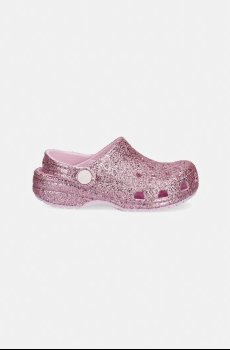 Детские шлепанцы Crocs CLASSIC CHUNKY GLITTER CLOG T