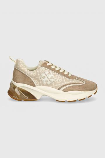 Кроссовки Tory Burch Good Luck Trainer цвет бежевый 158662-200 Кроссовки Tory Burch Good Luck Trainer цвет бежевый 158662-200