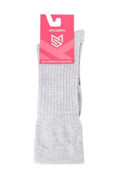 Носки женские MovementStandard MS M0107S высокие, 00 светло-серые меланж, размер 36-40